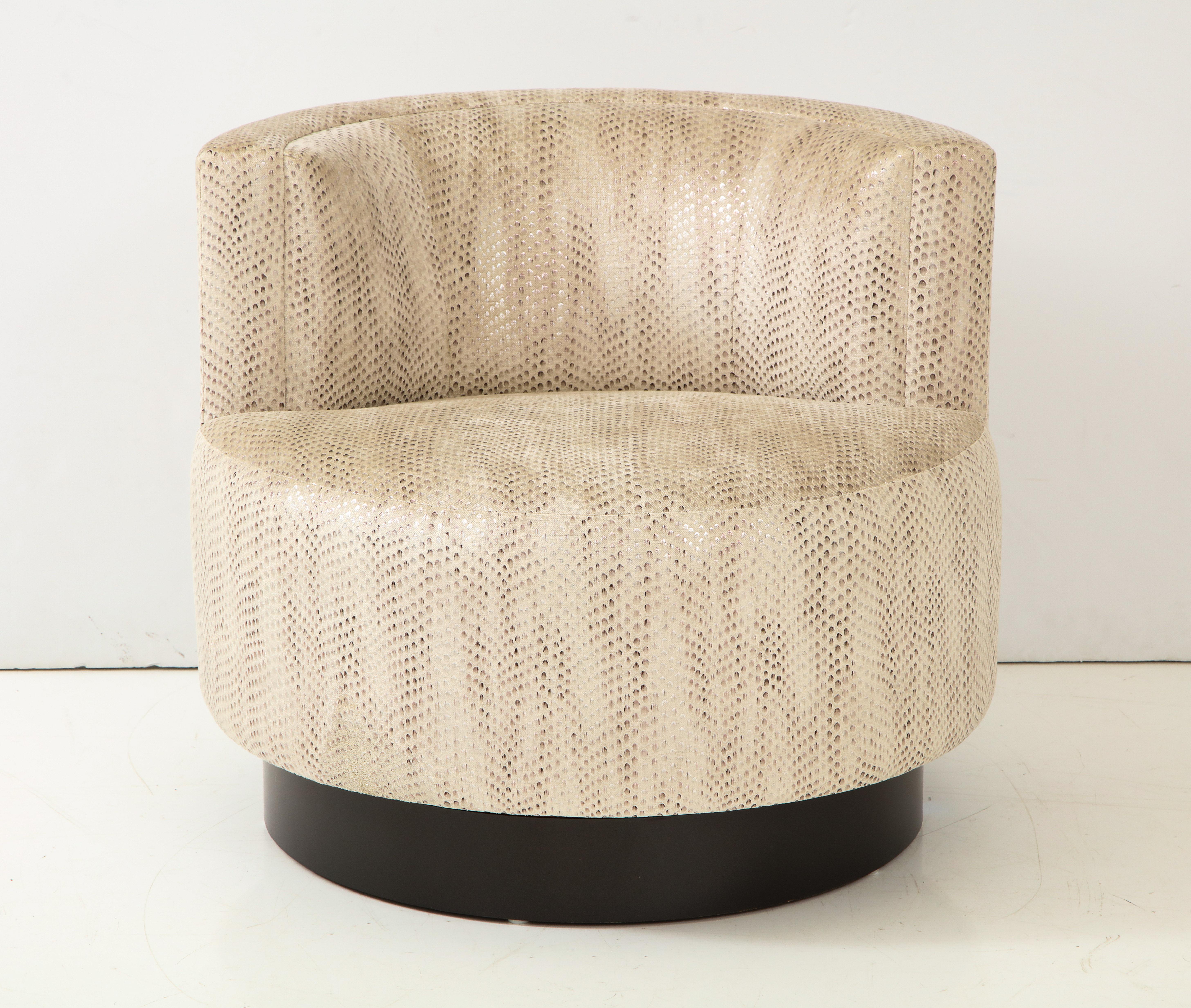 Late 20th Century Steve Chase Swivel Chair