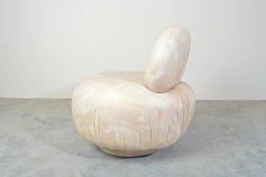 Steve Chase Swivel Soufflé' Pouf Chair