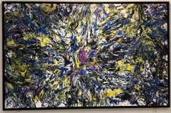 Origin III: Explosion of life (Air Water Breath) (Floats in Black Frame)
