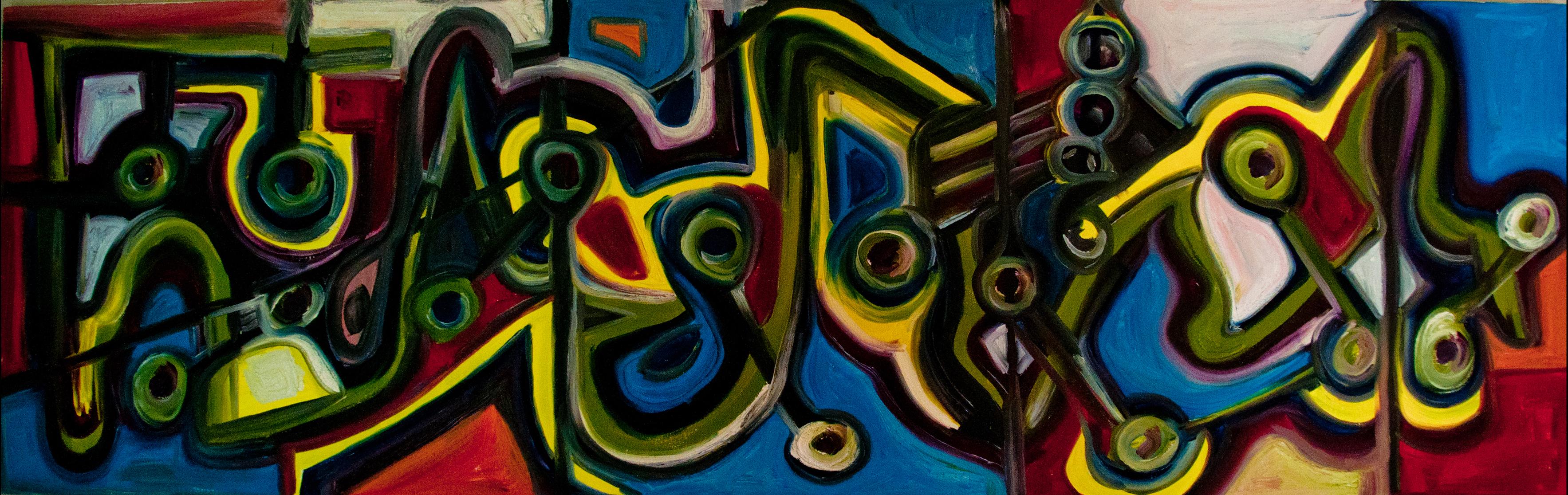 Abstract Painting di Steve Cohen - Senza titolo I
