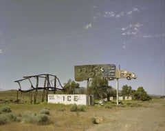 Retro Abandoned Truck Stop, Winnemucca, Nevada; June 19, 1984