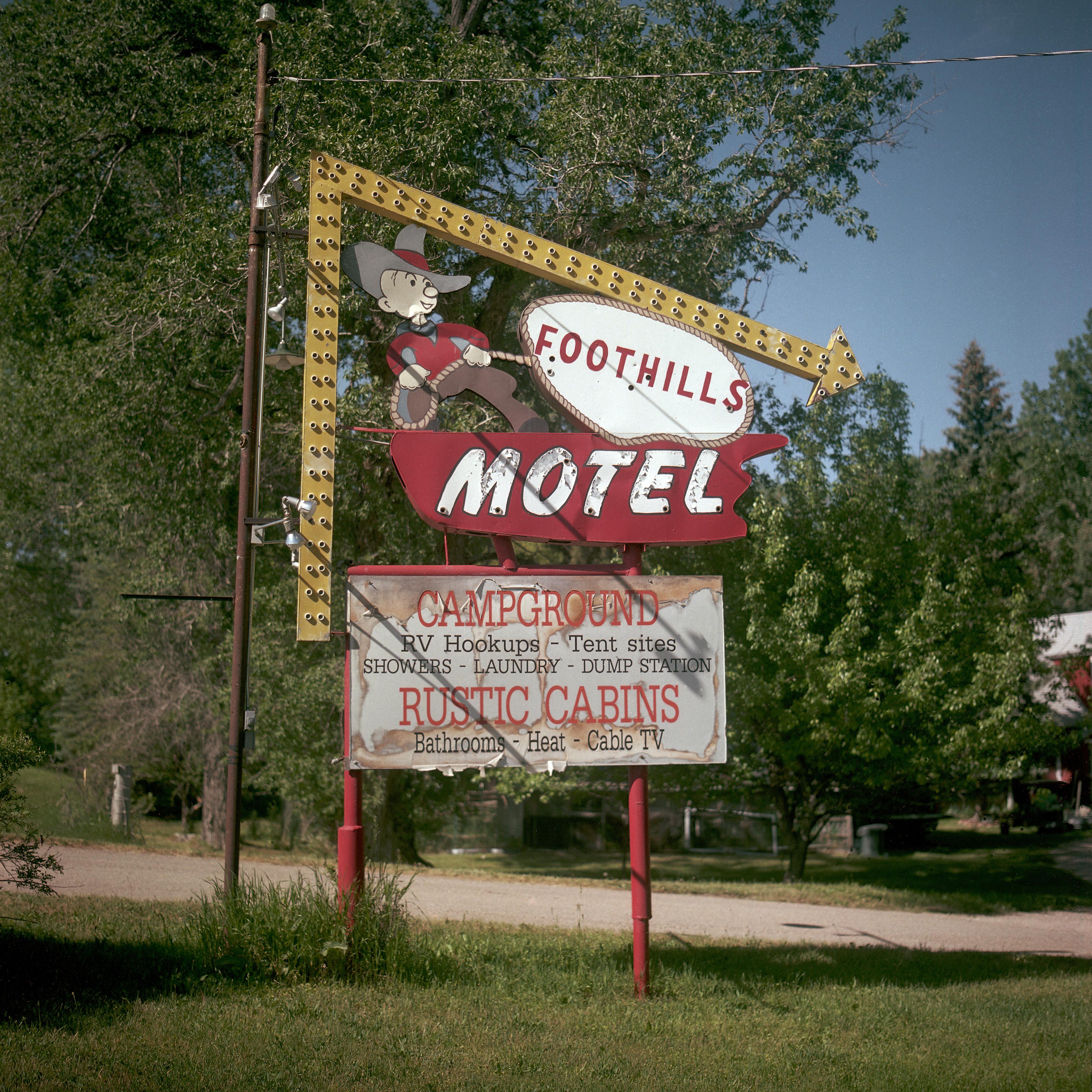 Steve Fitch Color Photograph - Highway 14, Dayton, Wyoming; June 7, 2021