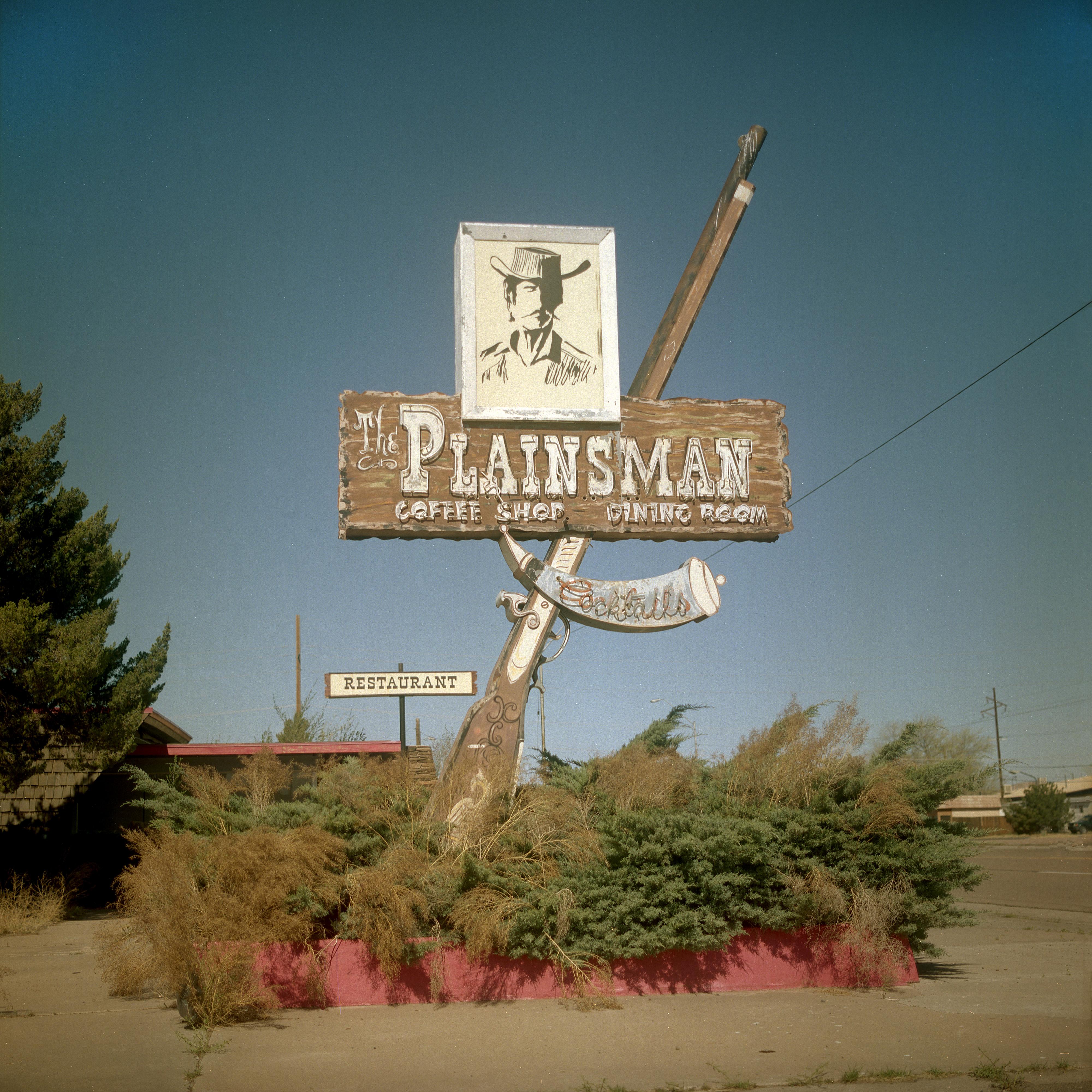 Steve Fitch Color Photograph - Highway 66, Holbrook, Arizona; April 16, 2022