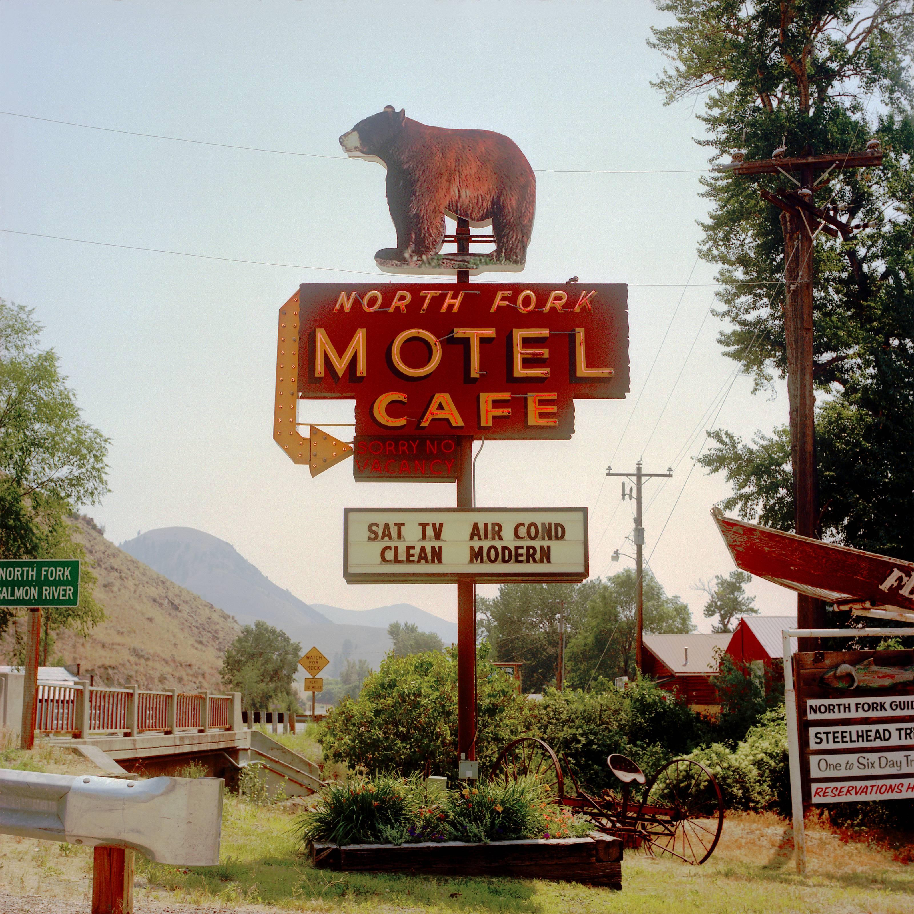 Steve Fitch Color Photograph - Highway 93, North Fork, Idaho; July 19, 2007
