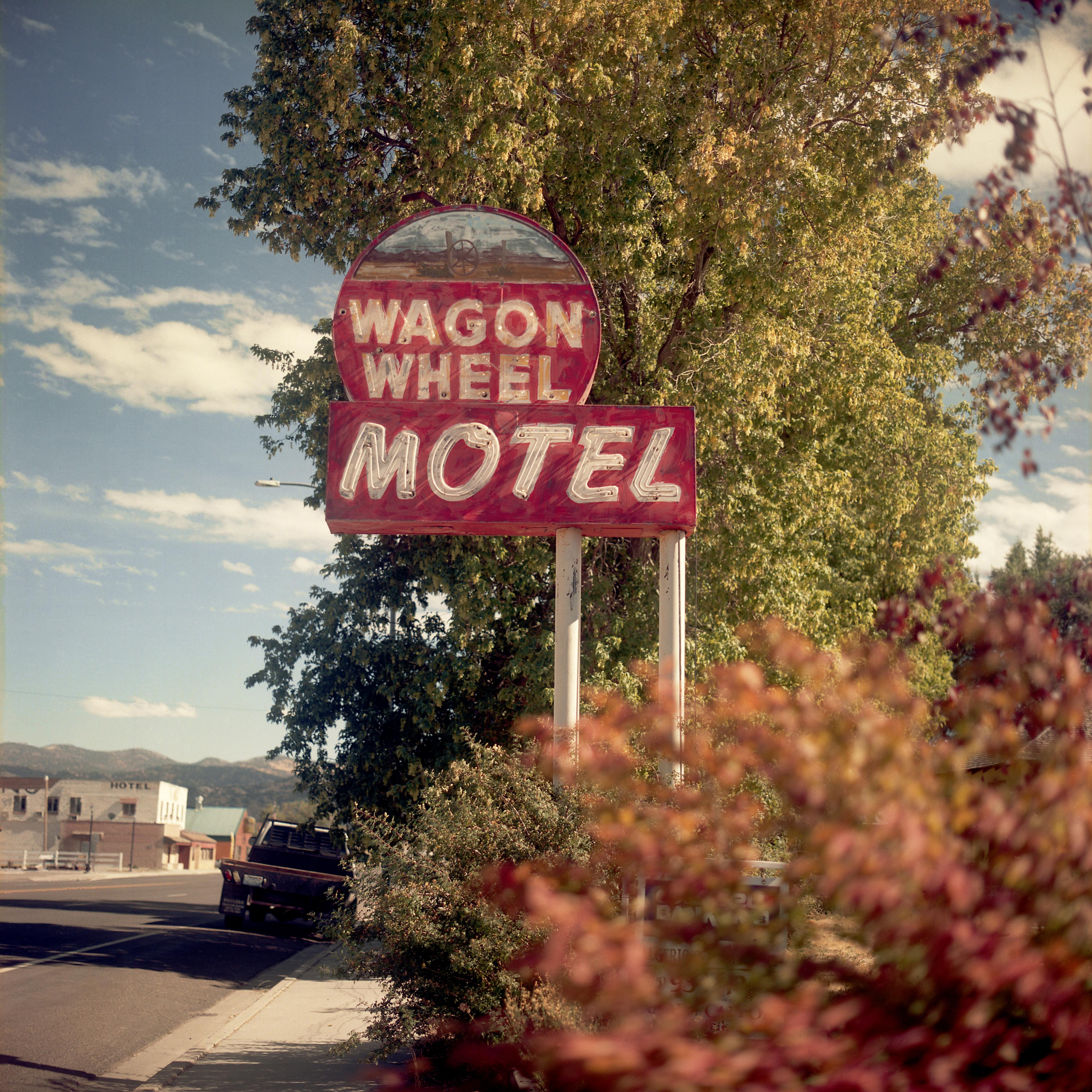 Steve Fitch Landscape Photograph - Highway50, Wells, Nevada; September 14, 2018