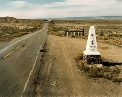 Retro Utah and Colorado state line, Highway 50; October 16, 1982