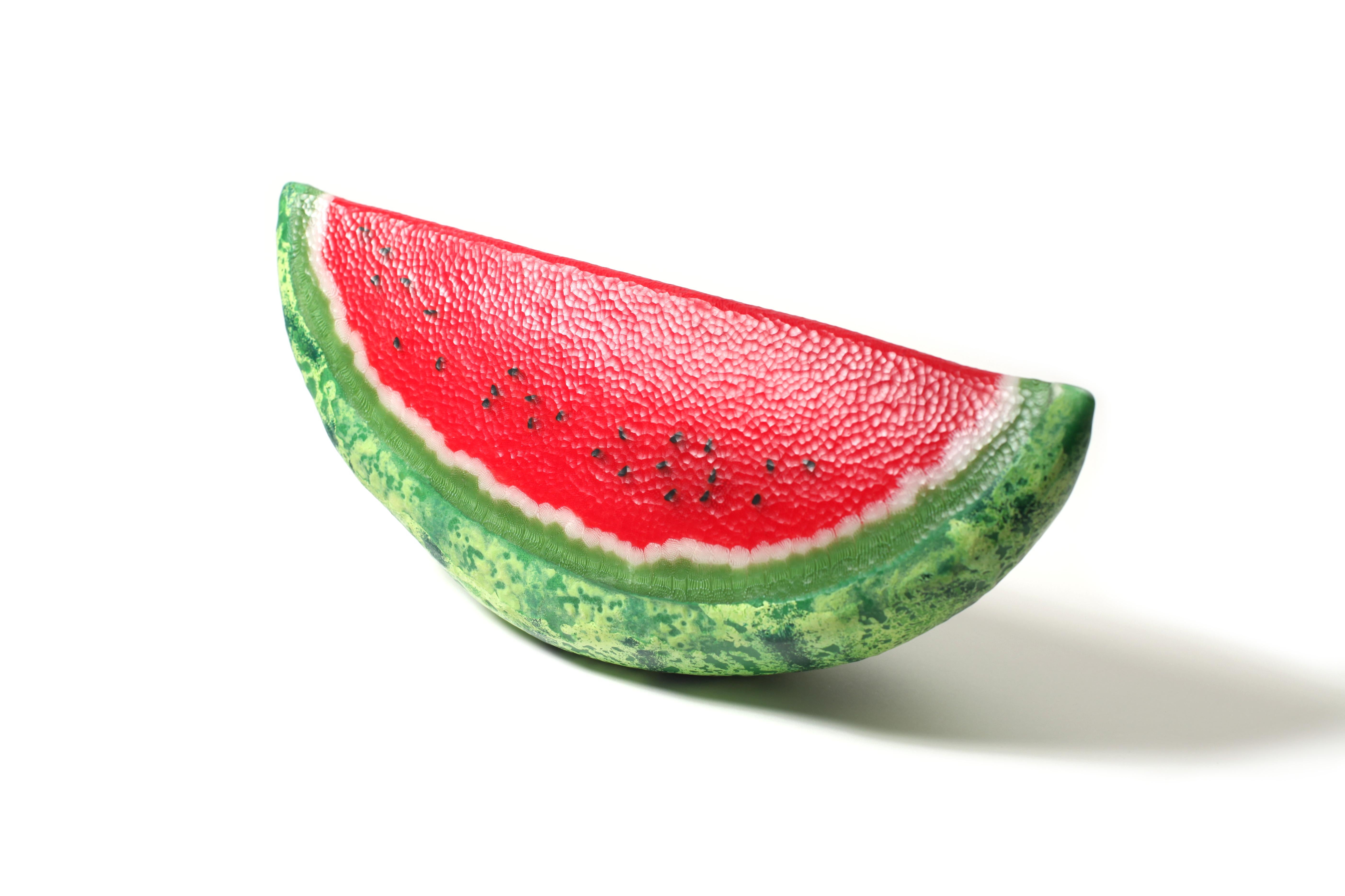 Steve Hagan Still-Life Sculpture – Wassermelonen-Keil