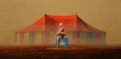 Used Star Attraction - Acrobat in front of a Circus Tent