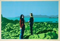 "2 Lovely Strangers" - Pop Art Multi-layer Screenprint