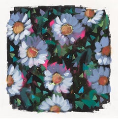 Fearless 01 - Daisies Impressionist Painting