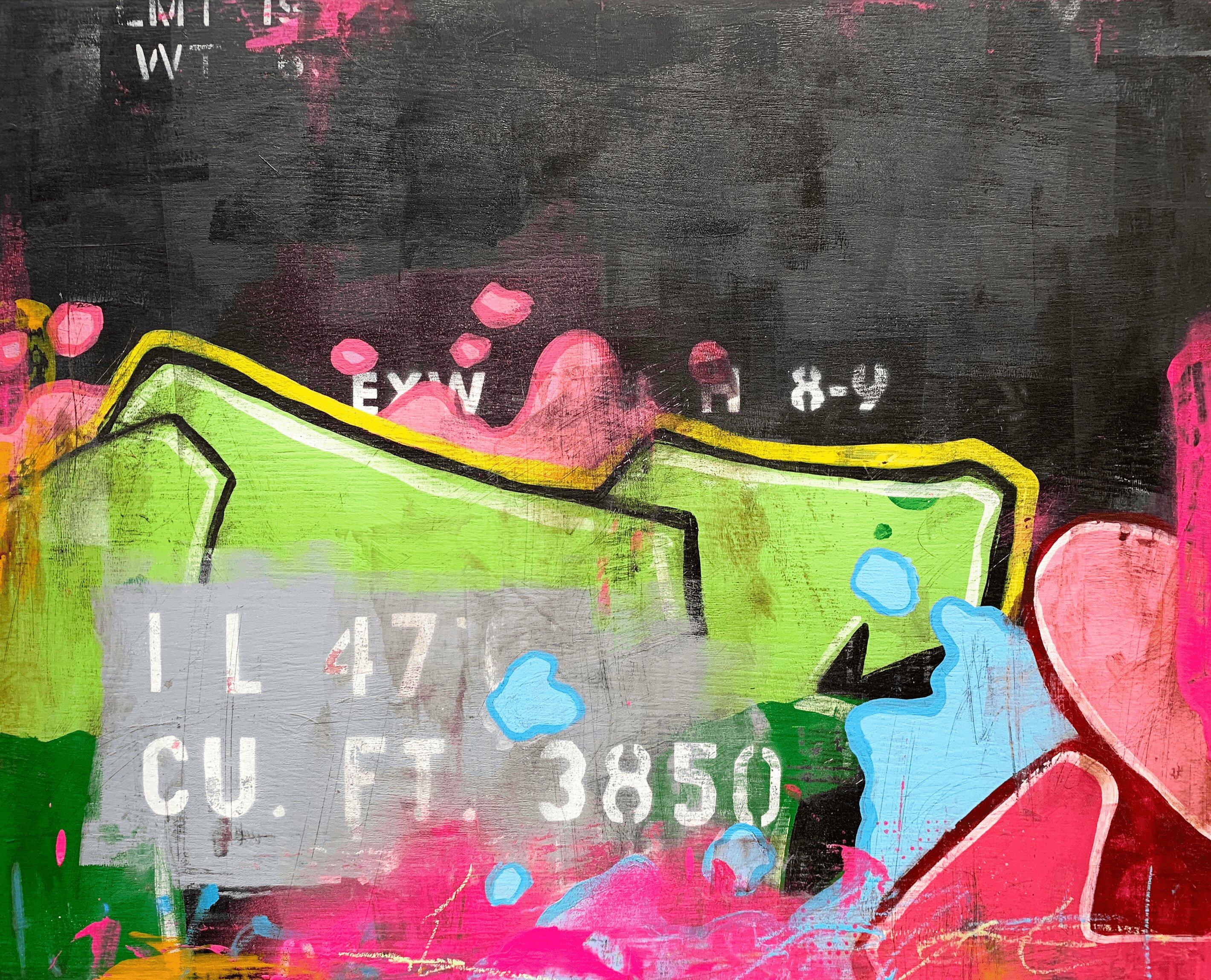 Trouver la clarté - Peinture murale Urban Graffiti