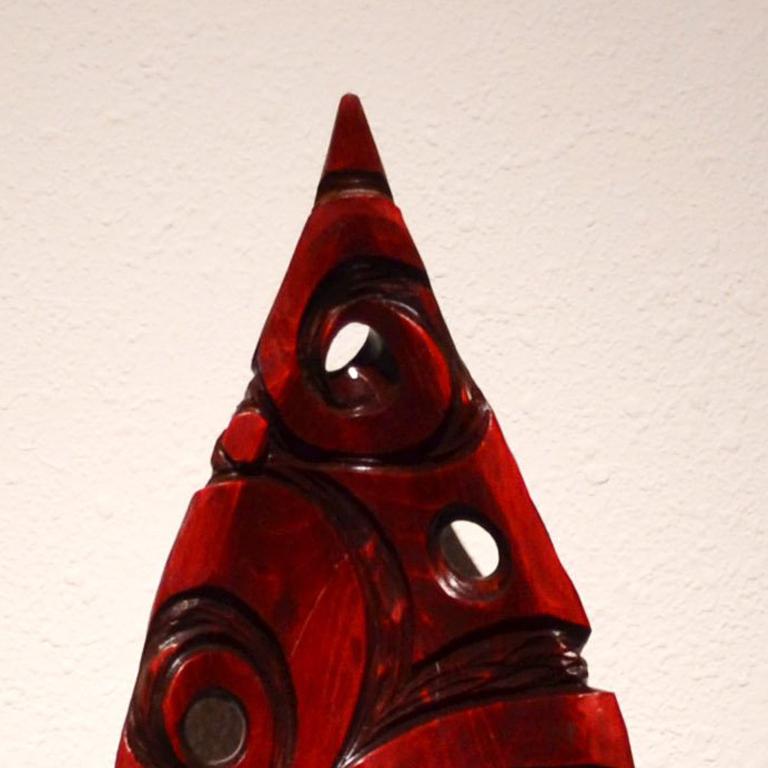 RED BOAT - Sculpture by Steve Jensen