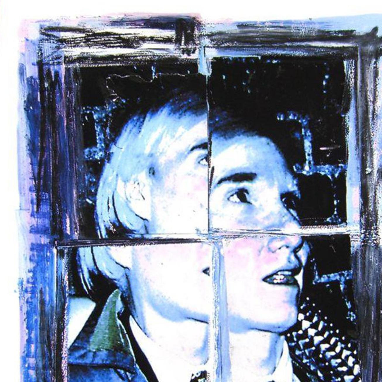 Andy Warhol, Palladium NYC, 1979 - Contemporary Mixed Media Art by Steve Joester