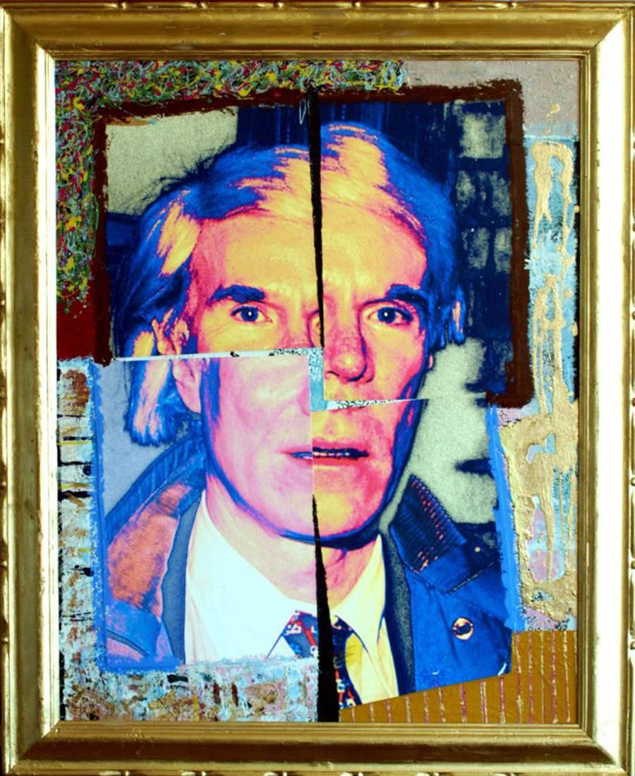 Andy Warhol, Palladium NYC, 1979 - Mixed Media Art by Steve Joester