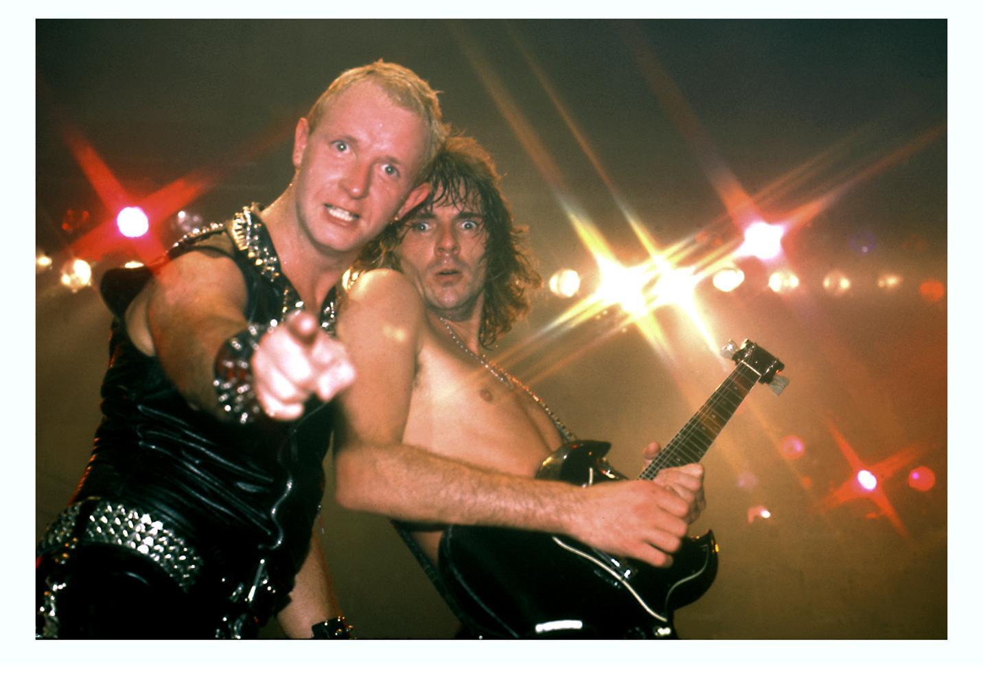 Steve Joester Color Photograph - Judas Priest NYC, 1979