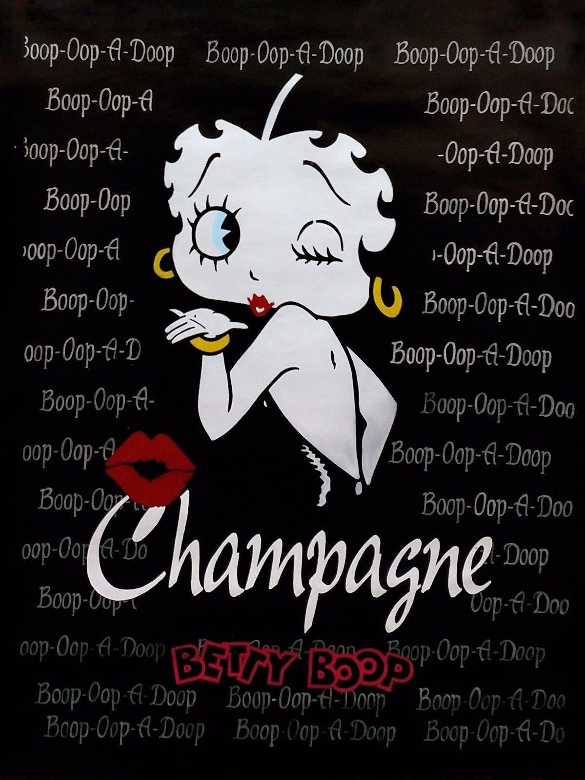 BETTY BOOB - CHAMPAGNE