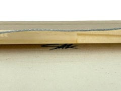 Campbell's Cream of Mushroom (stretched unique oil painted canvas)