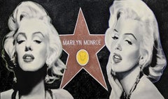 Retro DOUBLE MARILYN - THE HOLLYWOOD STAR