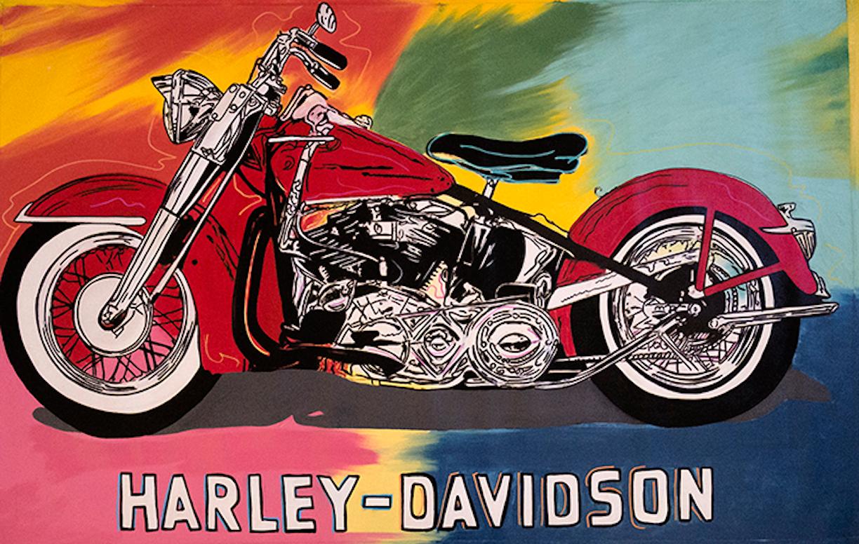 Harley-Davidson - Painting by Steve Kaufman
