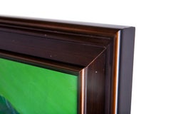 Huge Steve Kaufman Elephant Pop Art Painting Ganesha Original Oil Painting