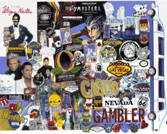 I+I LAS (toile embellie, tendue et signée à la main)