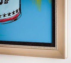 Steve Kaufman Campbell's Soup Quad Original Oil Painting Pop Art Kitchen Pantry