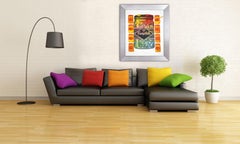 Steve Kaufman Campbells Soup Warhol Famous Assistant Pop Art Oil Painting