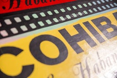 Steve Kaufman Double Cohiba Warhol Famous Assistant Pop Art Oil Painting Canvas