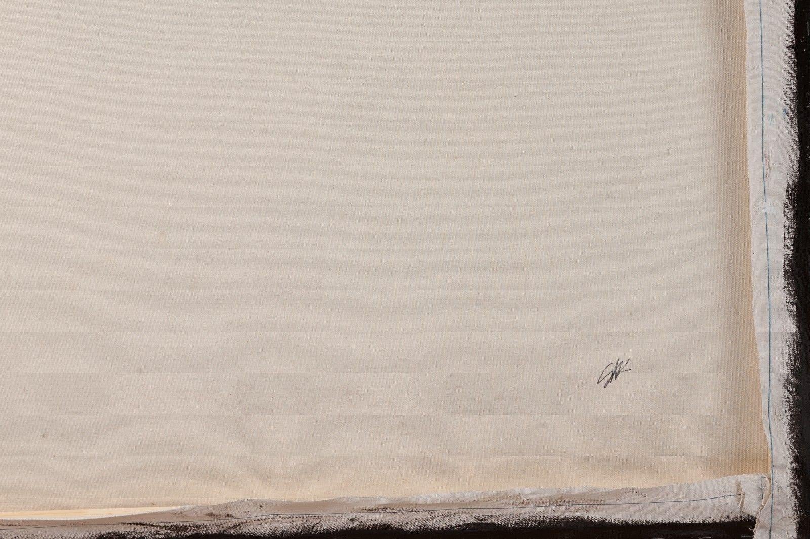 Steve Kaufman Frank Sinatra Signed Street Original Oil Painting Documented For Sale 2