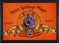 Steve Kaufman MGM Goldwyn Mayer Warhol Famous Assistant Oil Painting Canvas