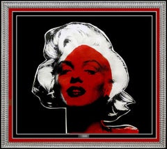 Steve KAUFMAN ORIGINAL PAINTING Oil on Canvas Marilyn Monroe Signed Playboy Art