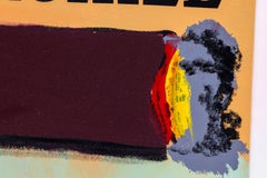 Steve Kaufman Romeo Churchill Cigar Embellished Signed Screenprint (sérigraphie signée)