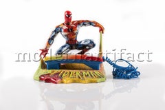 Steve Kaufman Spiderman Marvel Phone Hand Painted Sculpture Pop Art Signed COA