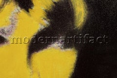 Steve Kaufman The Doors Jim Morrison Original Oil Painting Documented Signed