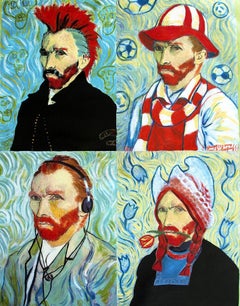 Van Gogh Four Panel