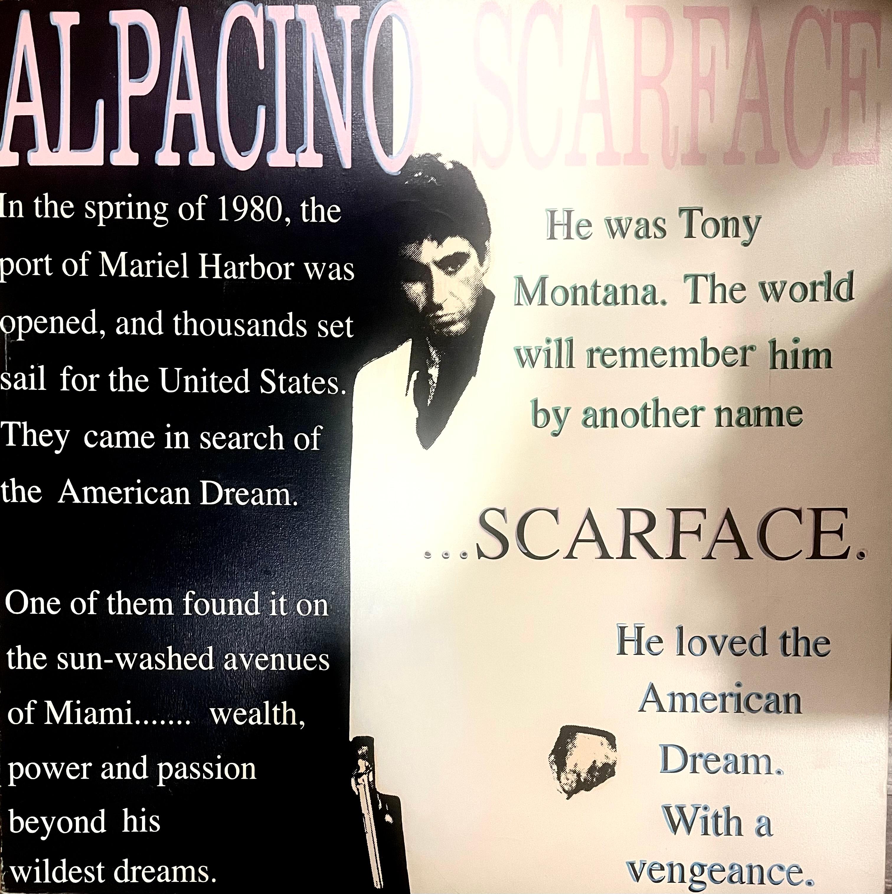 “Scarface” - Print by Steve Kaufman