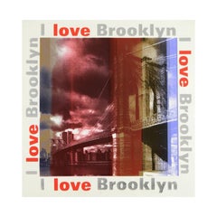 Steve Kaufman "I Love Brooklyn" Limited Edition Hand Pulled Silkscreen