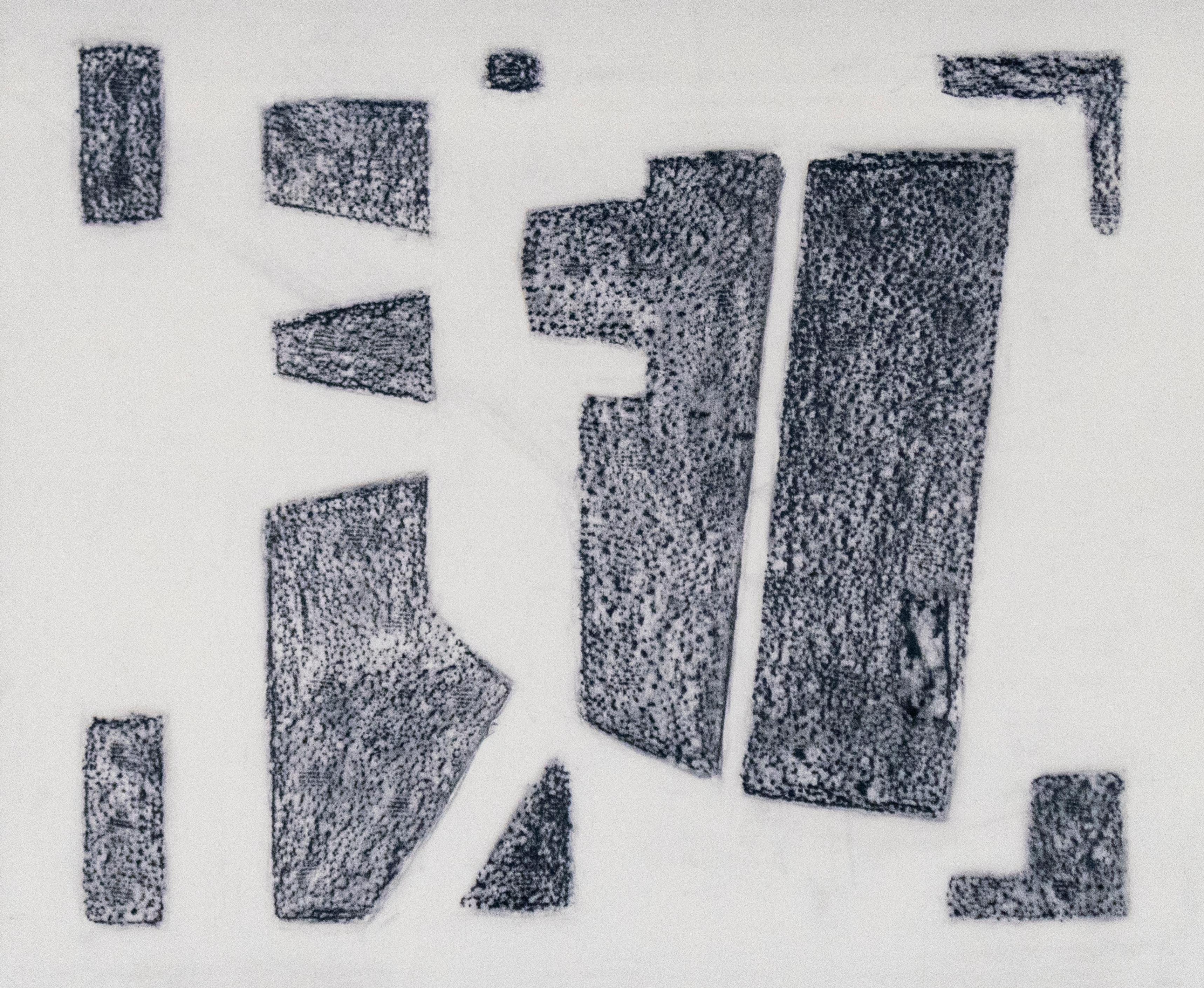 Steve Keister Abstract Print - Styroglyph