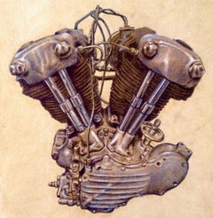 Knucklehead, Mixed Media on Canvas