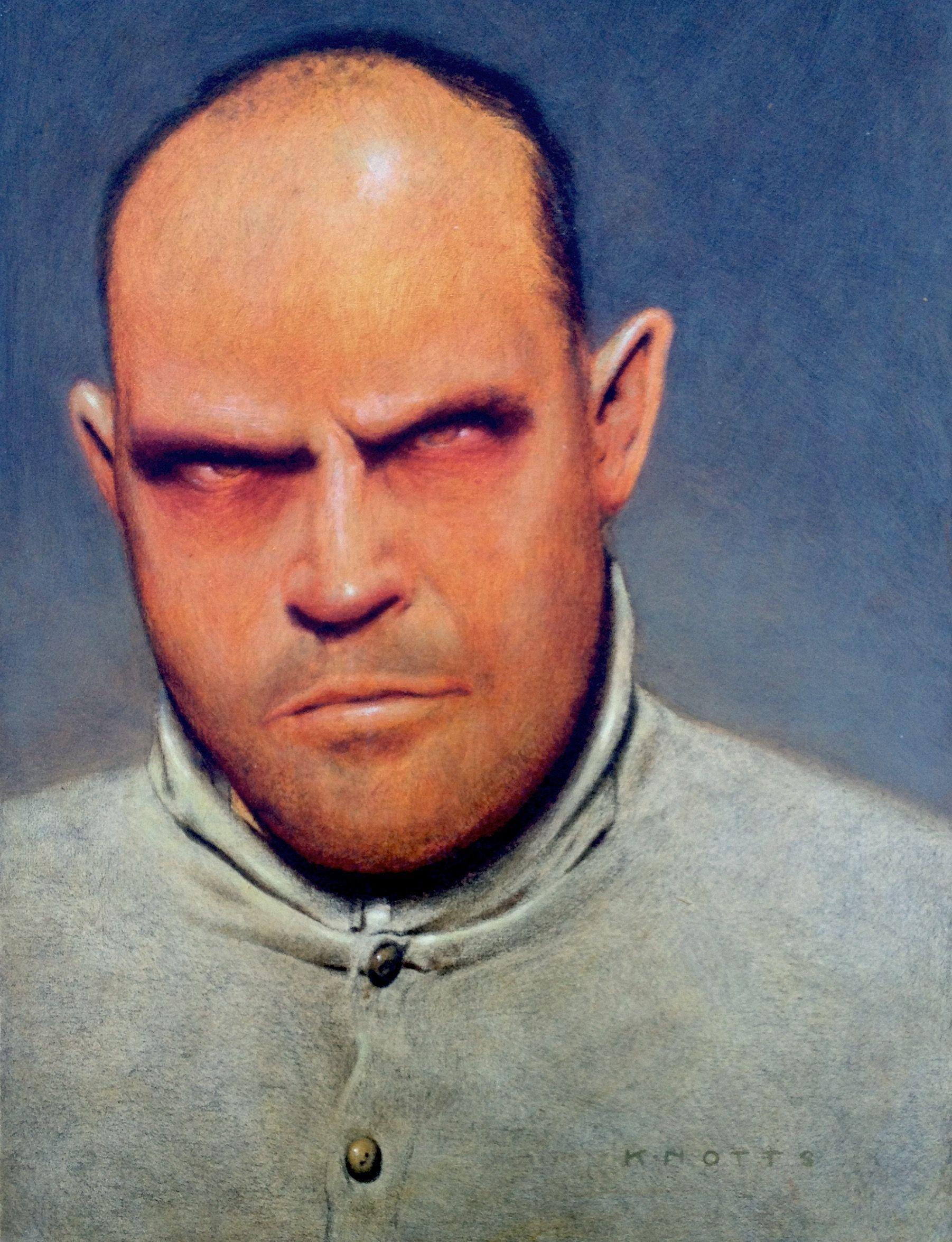 Leavenworth, Pittura, Olio su tela - Painting di Steve Knotts