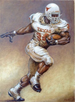 Ricky Williams, Painting, Oil on Canvas