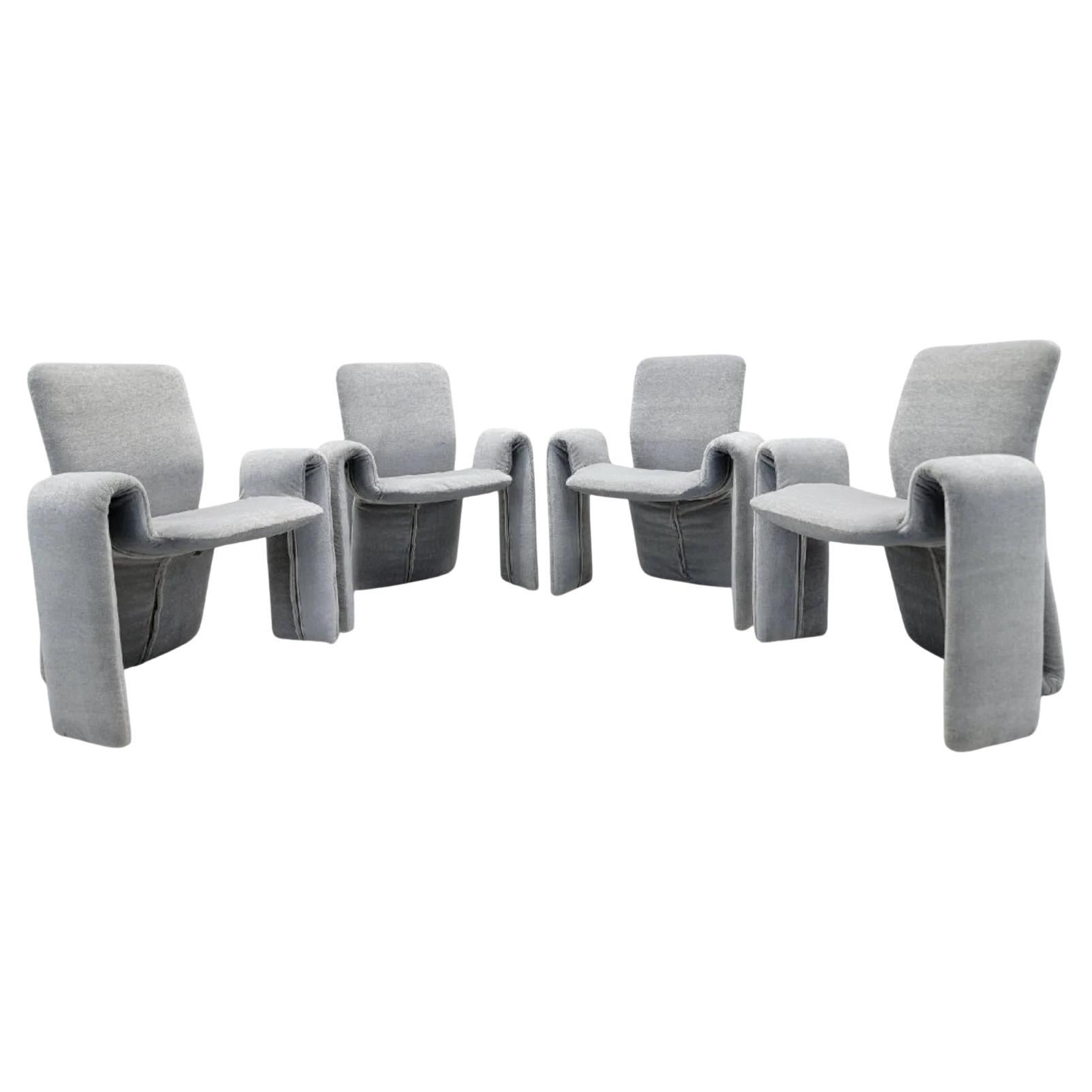Steve Leonard for Brayton International Style Dining Chair Newly Upholstered