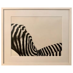 Steve Levine Black and White Framed Photography, "Mona" 1