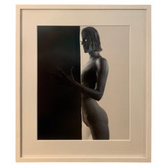 Steve Levine Black and White Framed Photography, "Mona" 3
