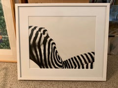 Steve Levine Black and White Framed Photography, "Mona" 1