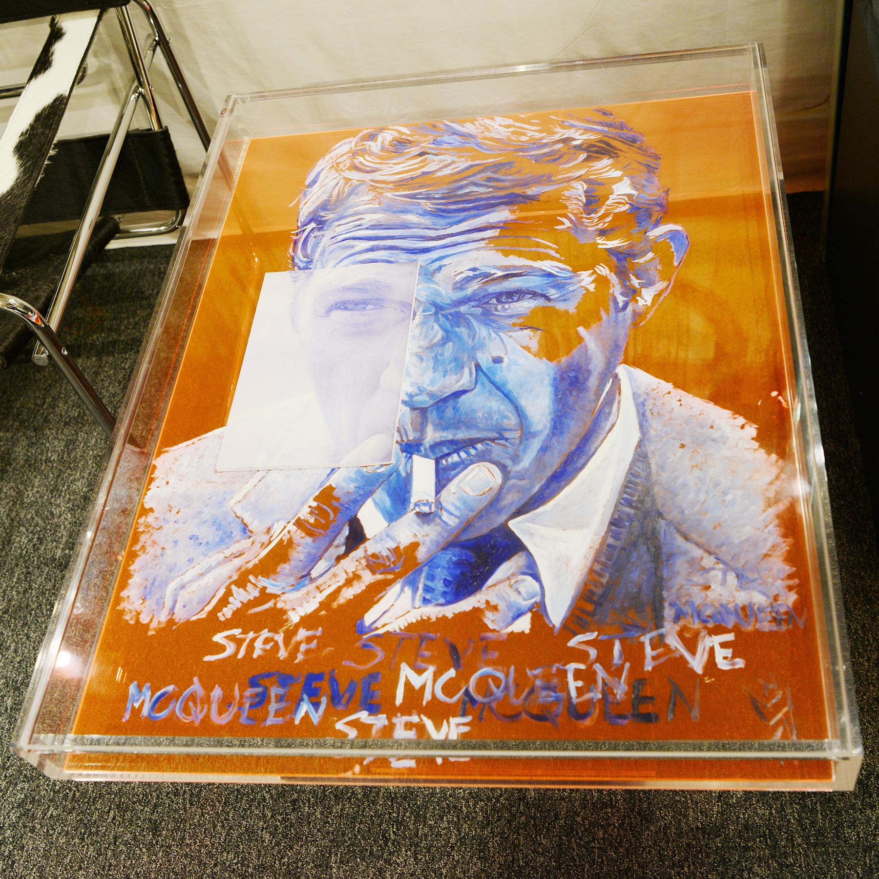Français Table basse Steve Mc Queen en vente