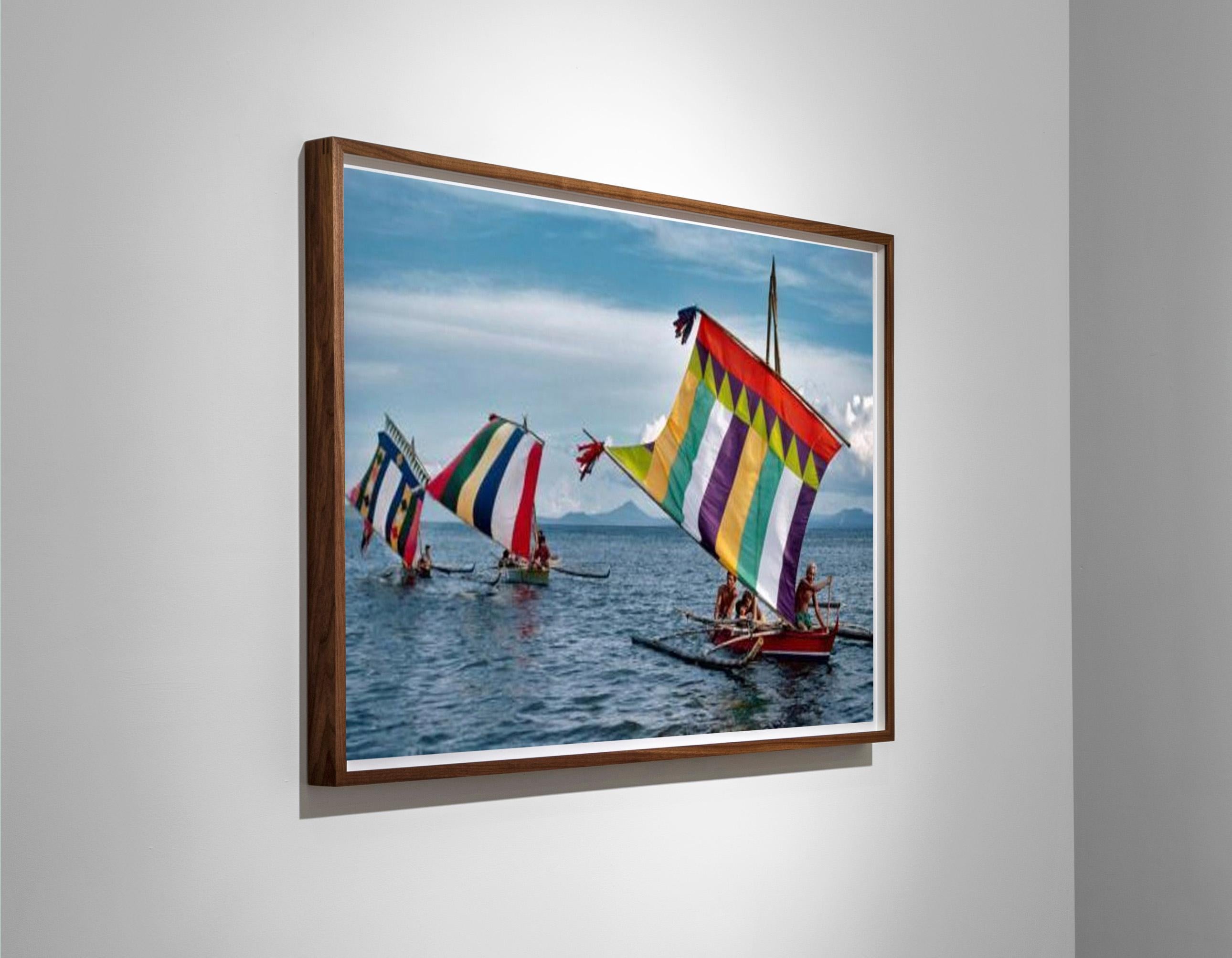 Boats on the Sulu Sea, Philippines, 1985, Steve McCurry (Photographie couleur) en vente 2