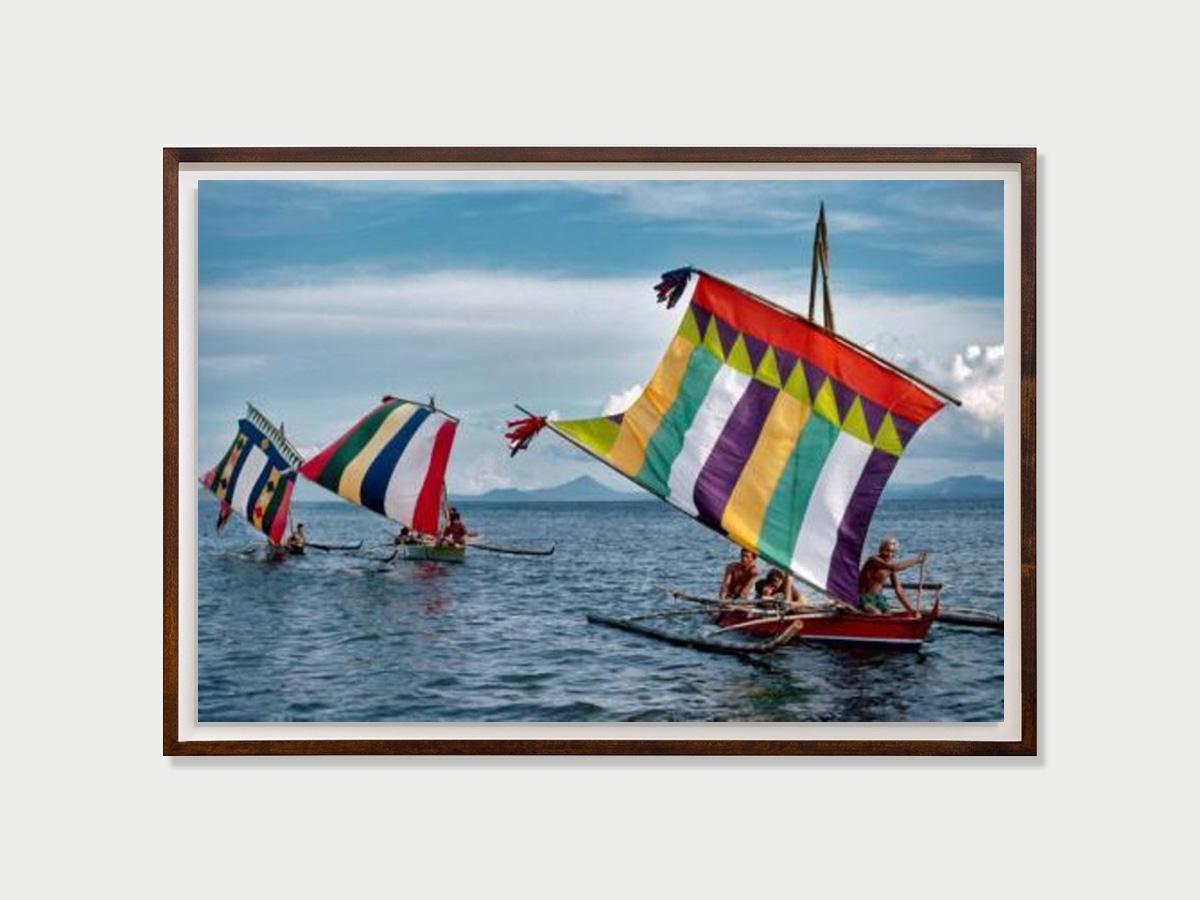 Boats on the Sulu Sea, Philippines, 1985, Steve McCurry (Photographie couleur) en vente 3