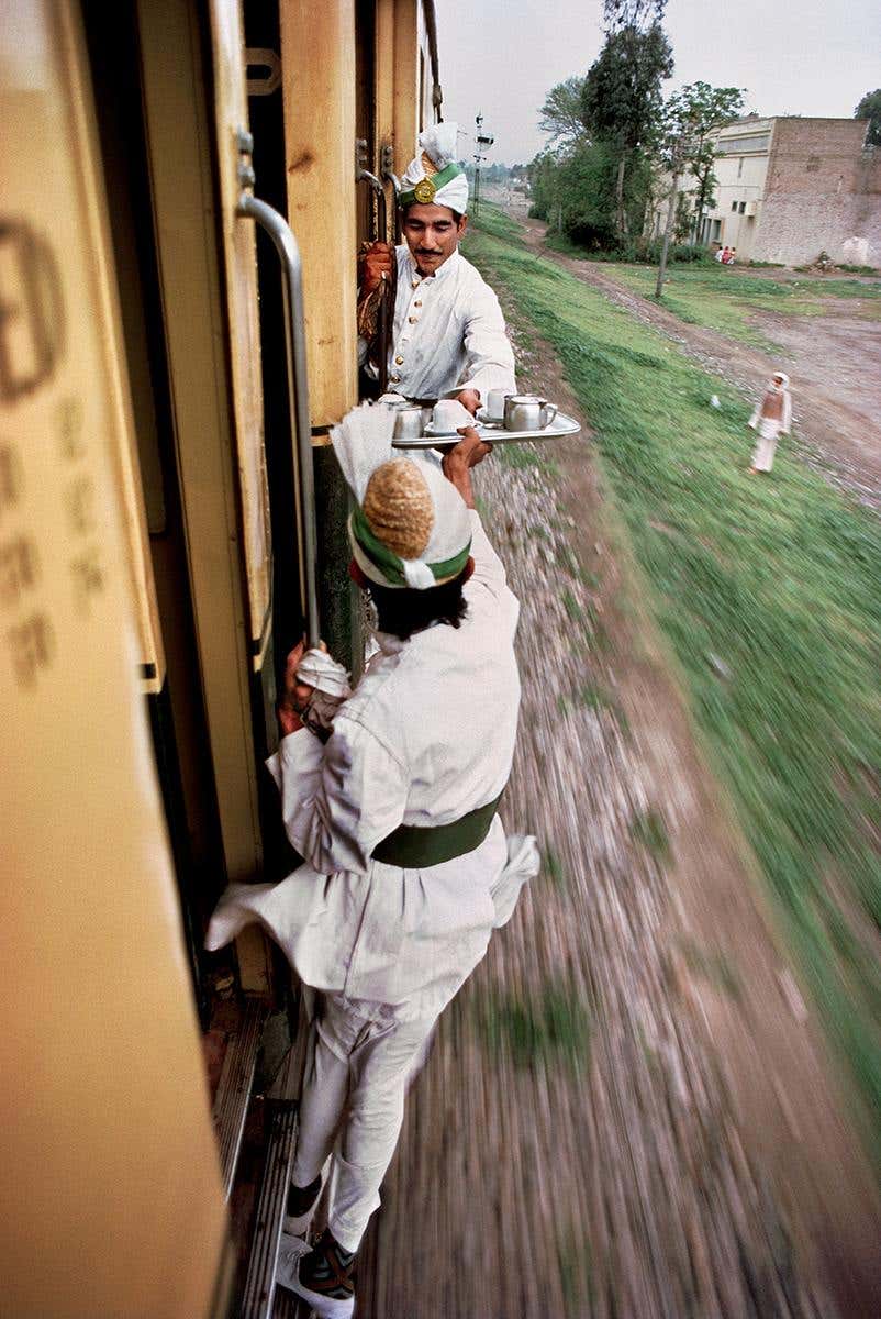 Breakfast Tea Being Passed - National Geographic, Pakistan, Train