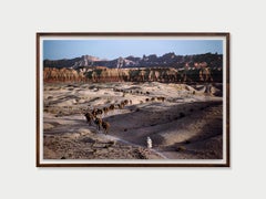 Camel Caravan, Southern Afghanistan, 1980 - Steve McCurry (Colour Landscape)